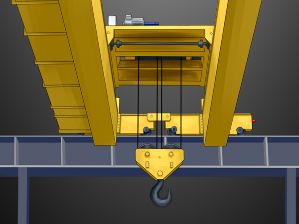 广西北海欧式双梁行车行吊厂家 雄厚技术创新